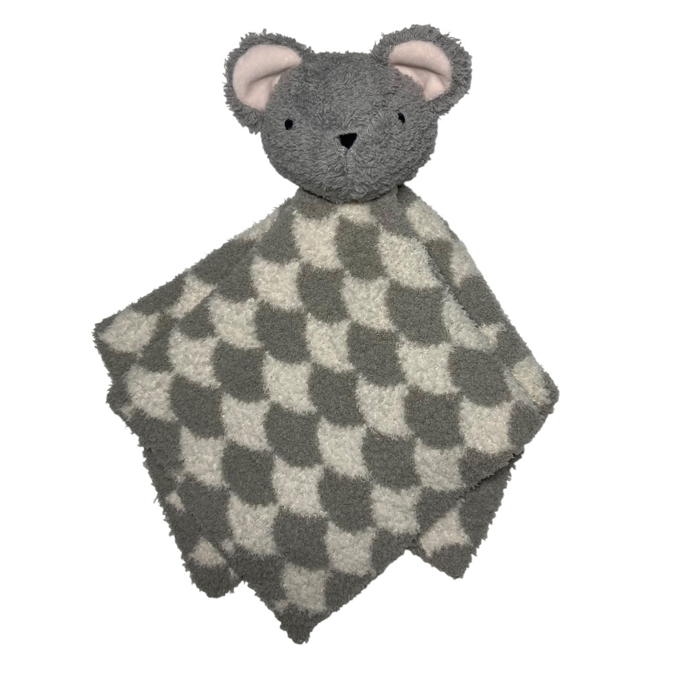 Cloud Island Mouse Lovey 13" Security Blanket Gray Cream Target 2025